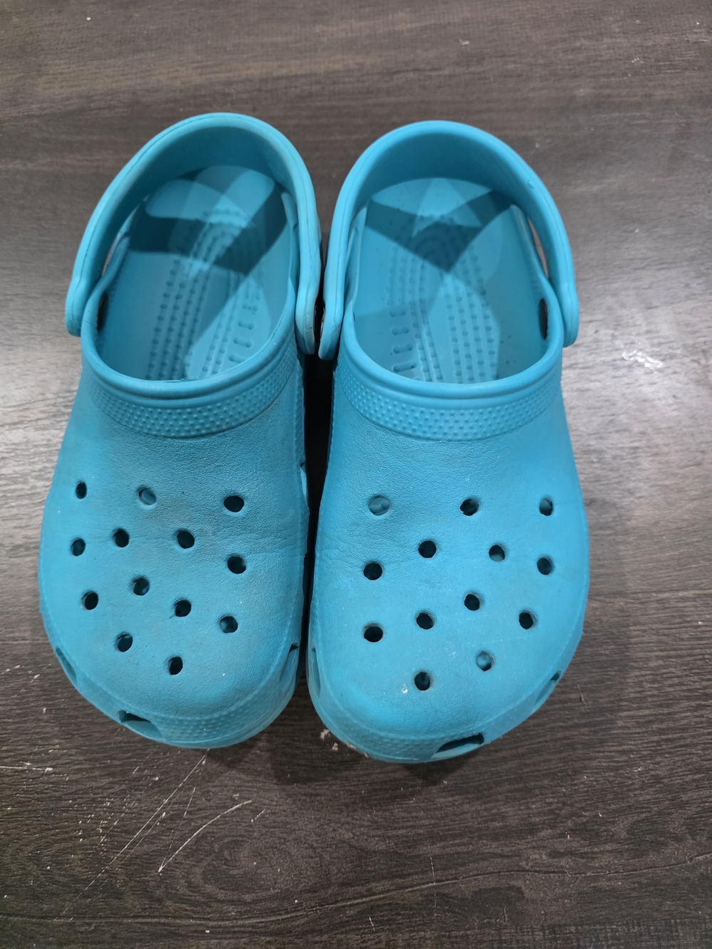 CROCS Kids Bright Teal Classic Clog